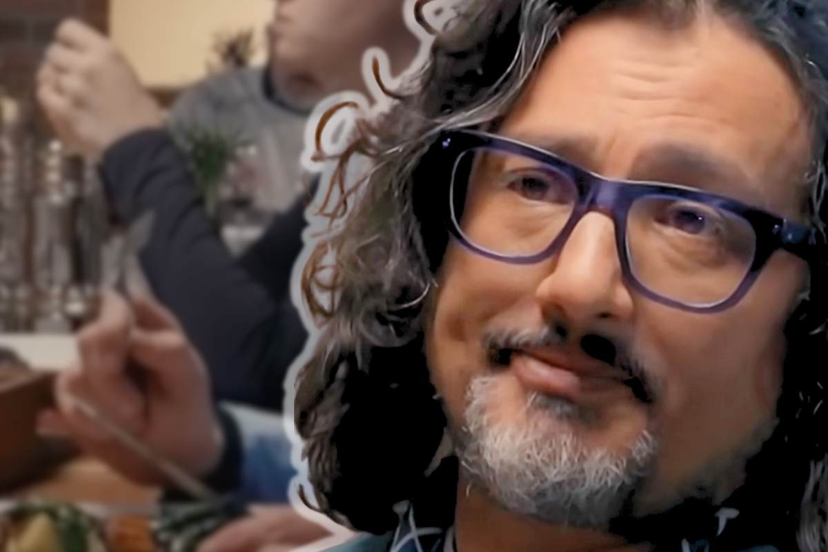 alessandro borghese in primo piano