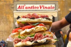 Antico vinaio e schiacciate
