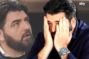 Collage Cannavacciolo sconvolto a Cucine da Incubo