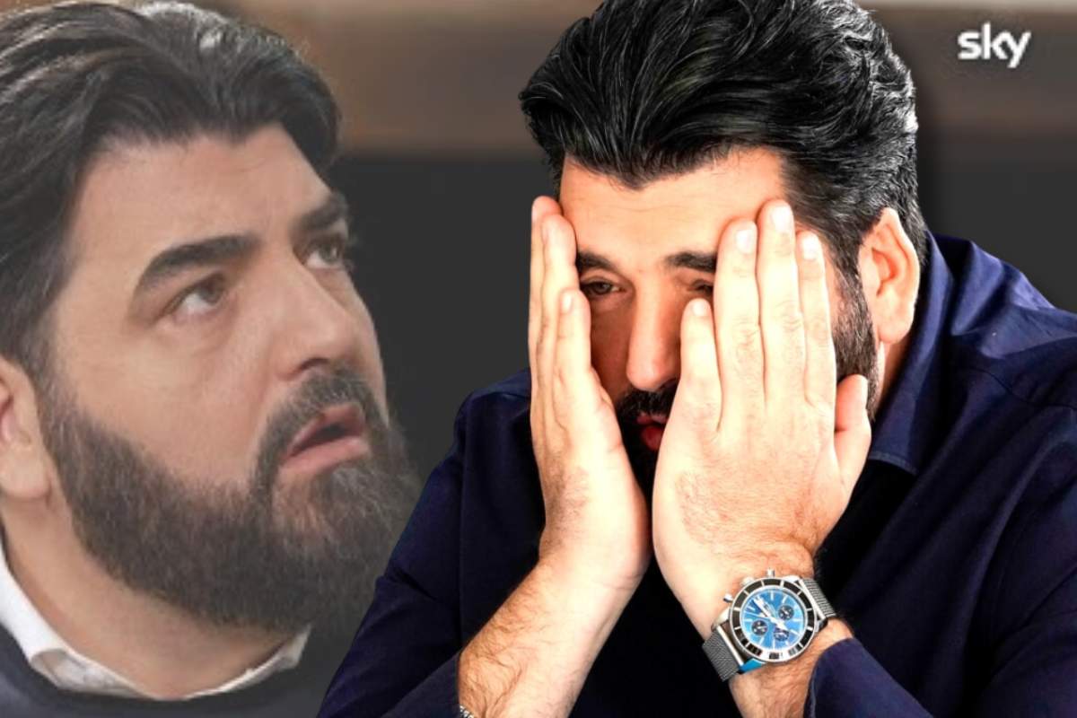 Collage Cannavacciolo sconvolto a Cucine da Incubo