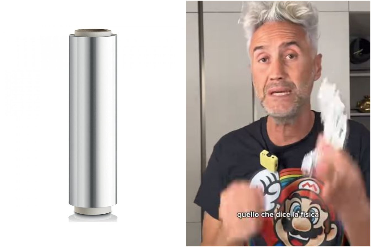 Un rotolo di carta stagnola e il prof Schettino