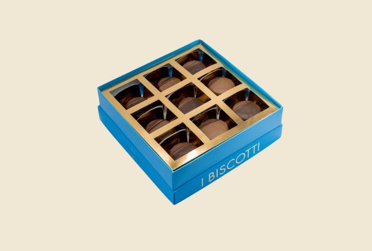 scatola di cioccolatini di Cannavacciuolo