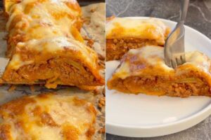 collage rotolo di patate