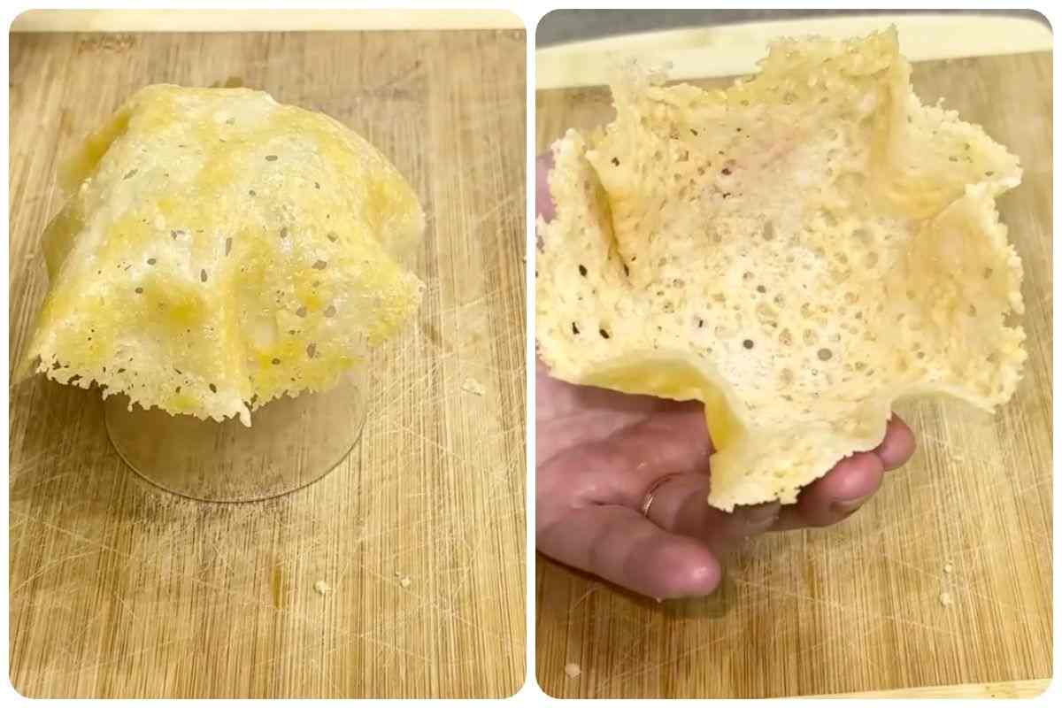 cestini di parmigiano perfetti