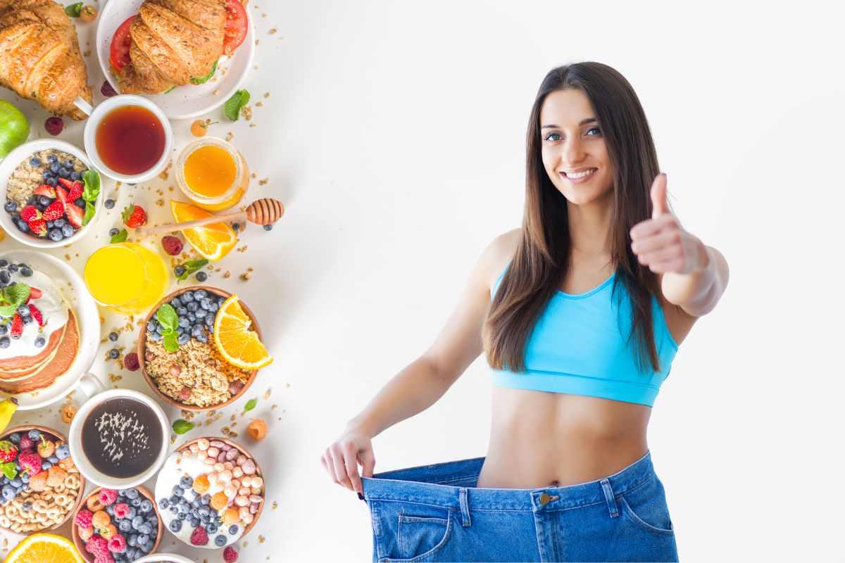 ragazza dimagrita nutrizionista