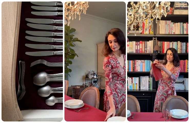 posate scelte da Csaba dalla Zorza per Natale