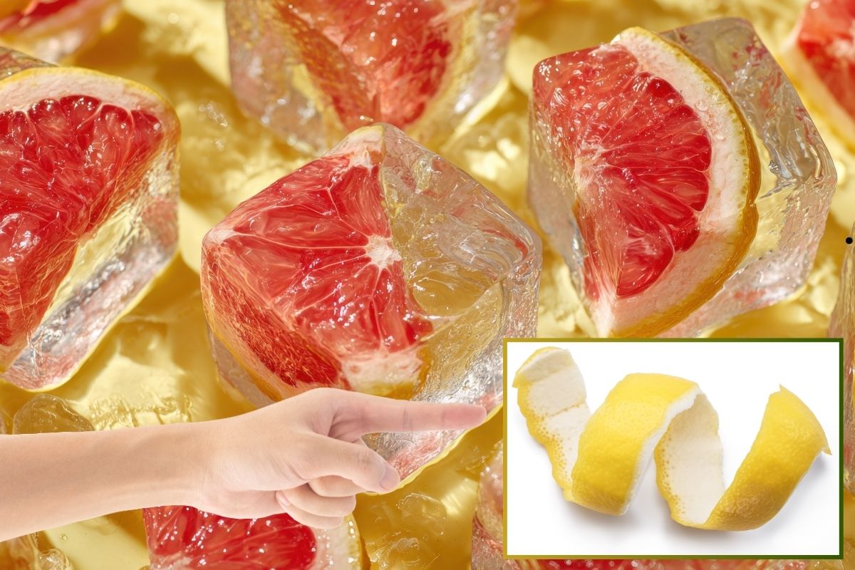 cubetti ghiaccio limone