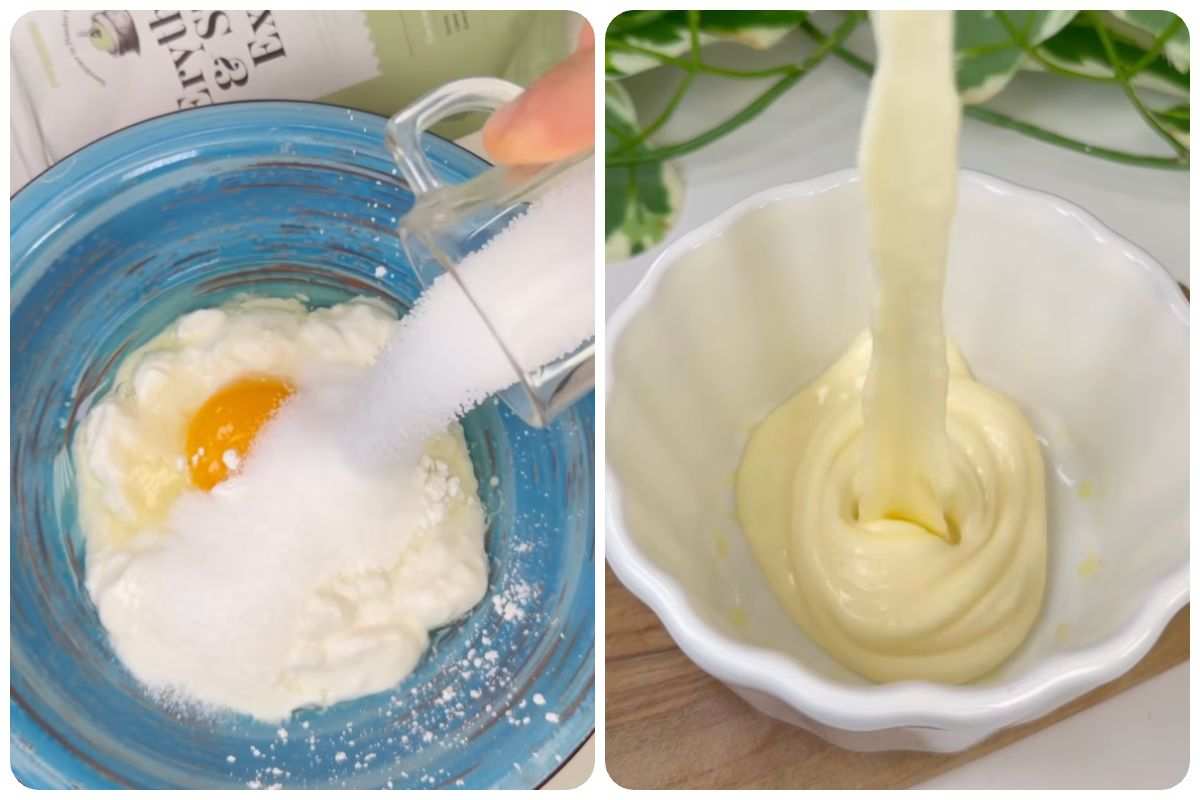 preparazione dolce per la dieta