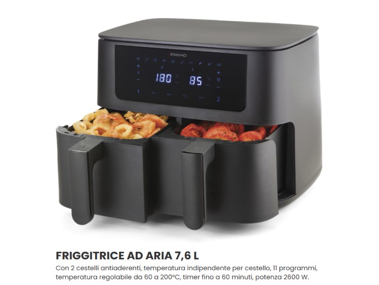 friggitrice ad aria eurospin