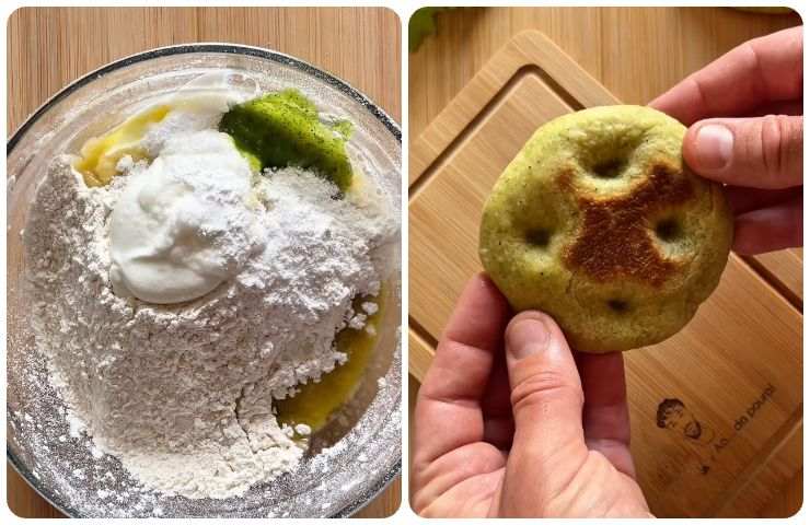 impasto focaccine zucchine