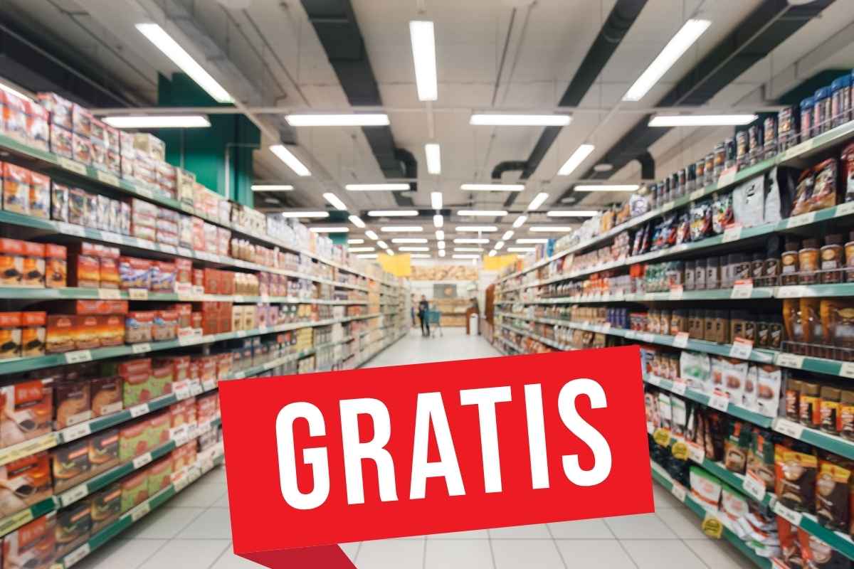 gratis al supermercato