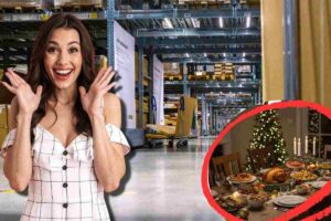 donna stupita da IKEA