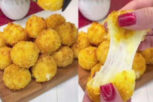 Palline di patate ripiene