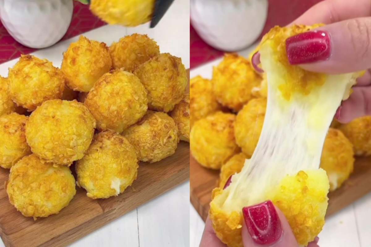 Palline di patate ripiene