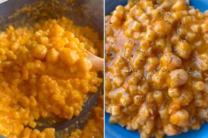 collage pasta e ceci