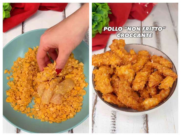 screen video preparazione pollo 