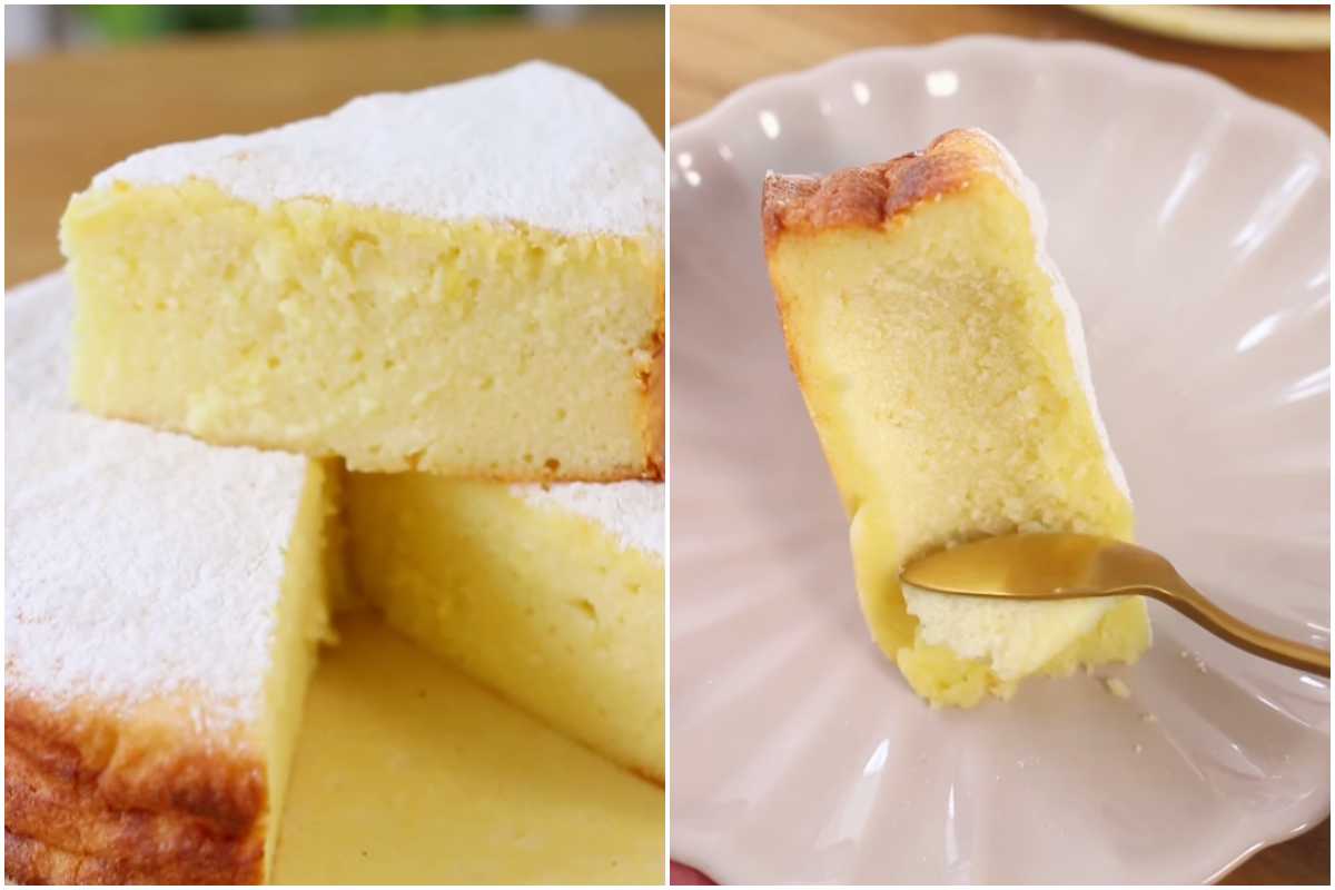 collage torta cremosa al limone 