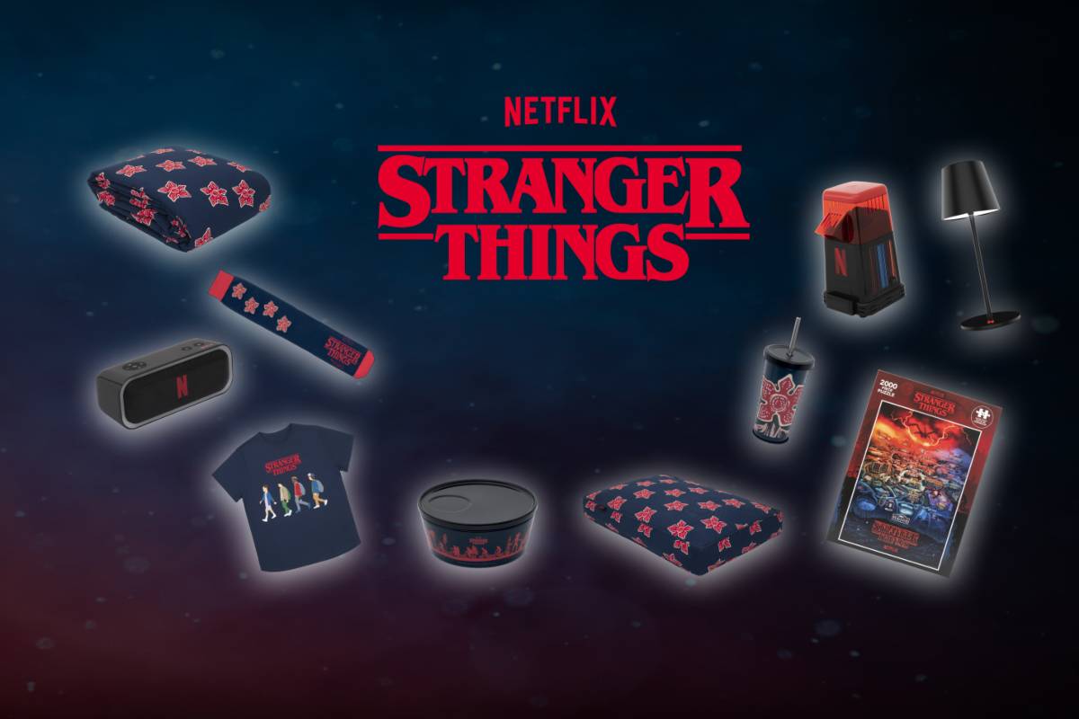 I premi a tema Stranger Things offerti dalla Conad: la grafica della promo