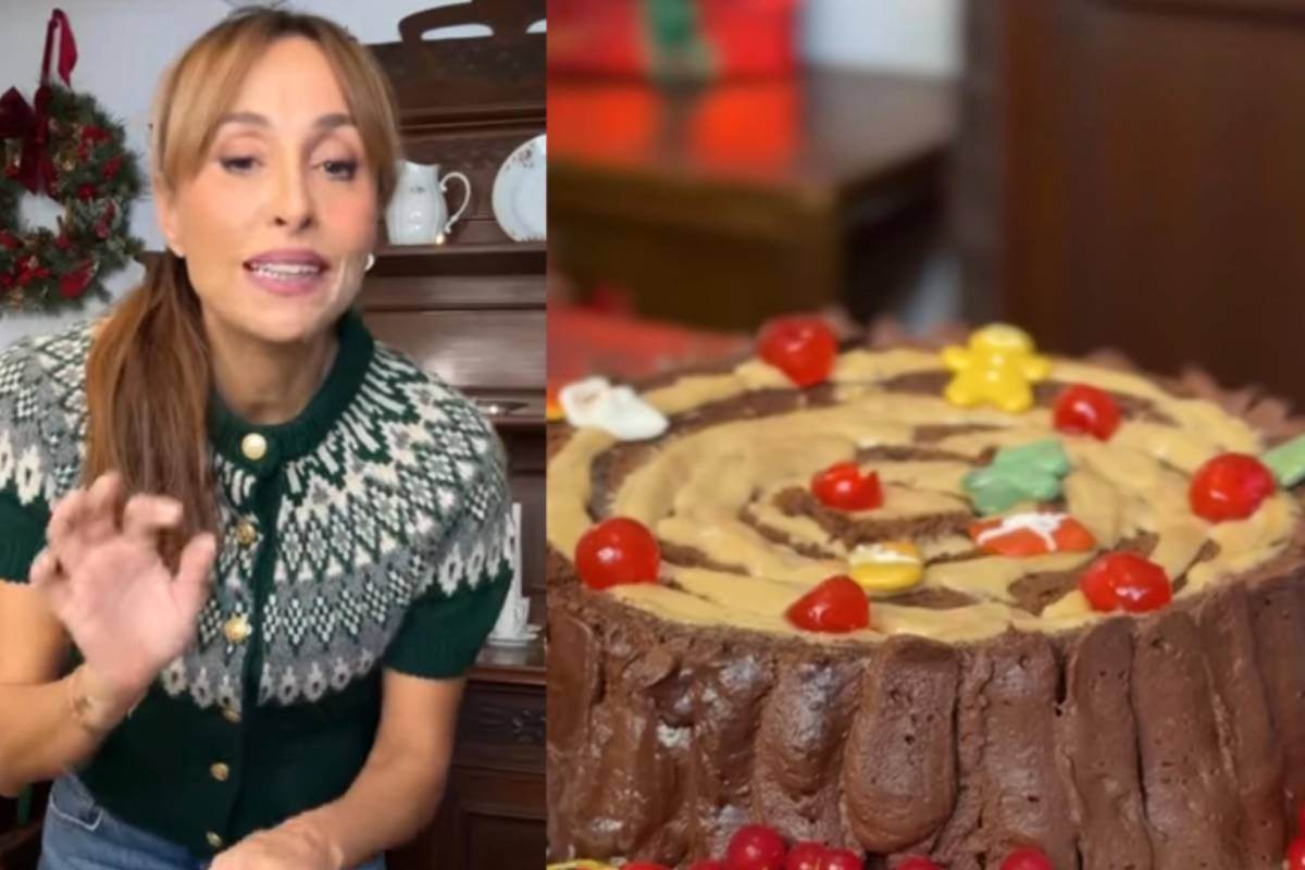 Benedetta Parodi e dolce al cioccolato
