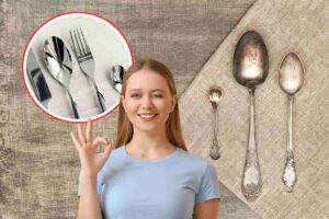 servizio piatti argento Natale