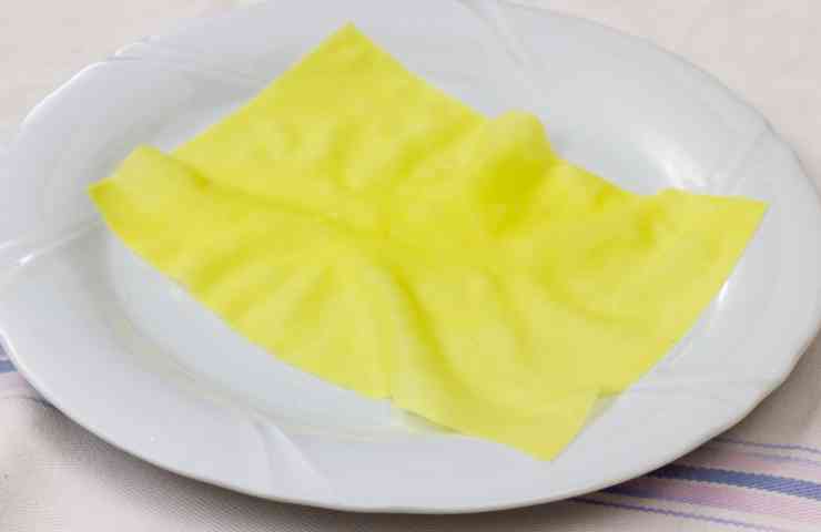 foglio di pasta per cannelloni