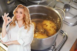 bollire le patate in pentola