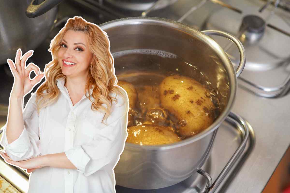 bollire le patate in pentola