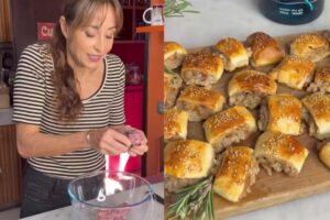 Benedetta Parodi e fagottini di sfoglia