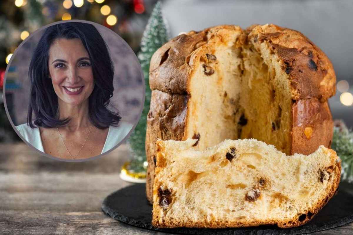 panettone tagliato e casaba dalla zorza