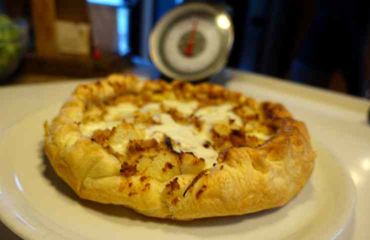 torta salata con speck