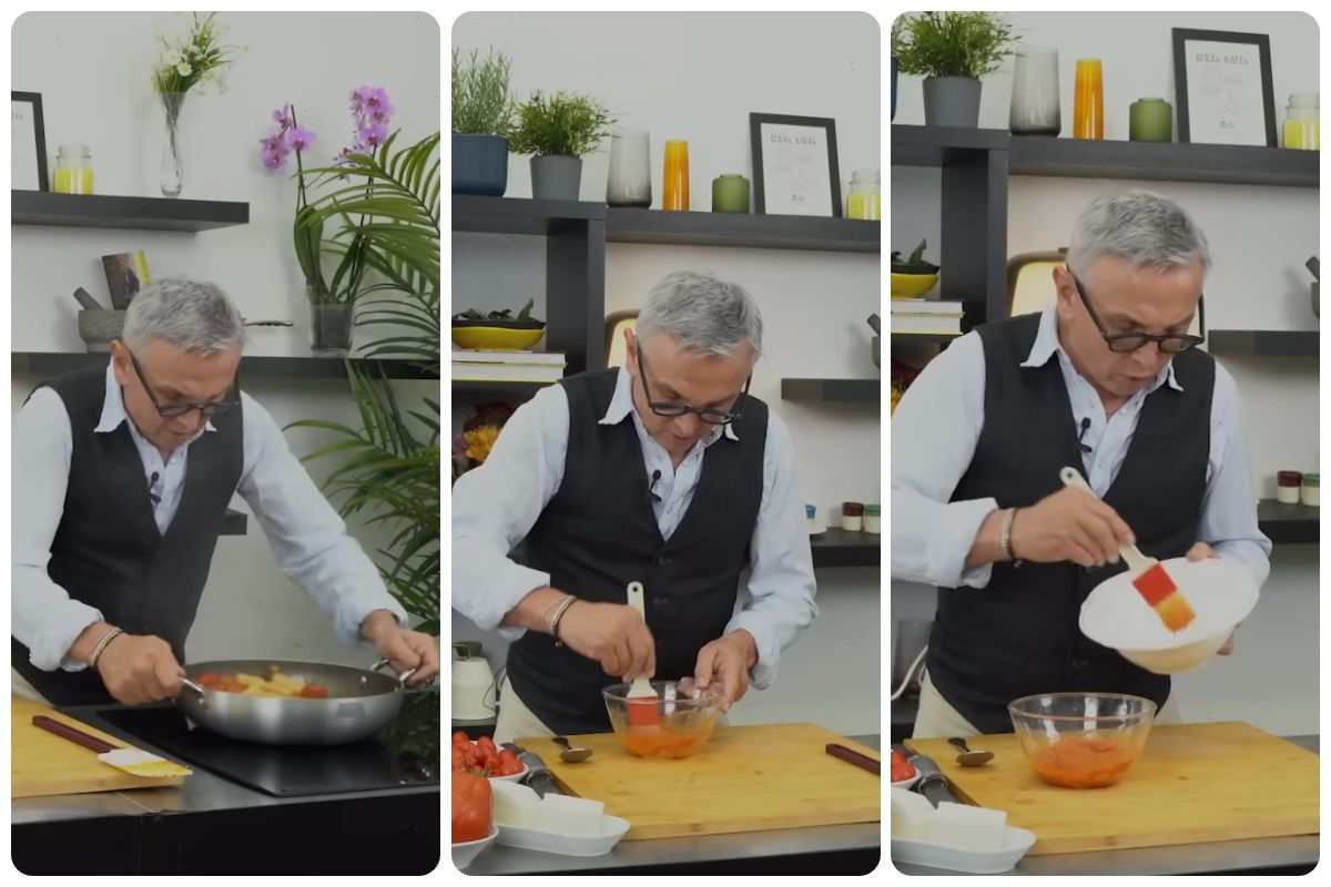 barbieri prepara pasta alla norma