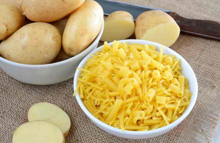 pasta mista e patate