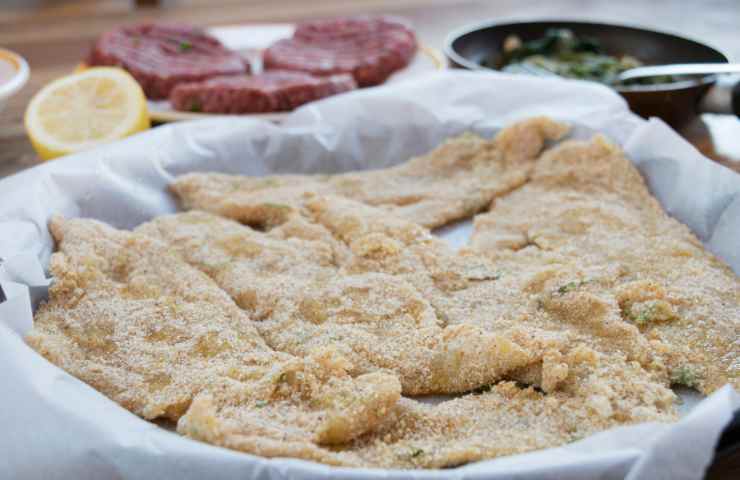 cotolette di pollo light