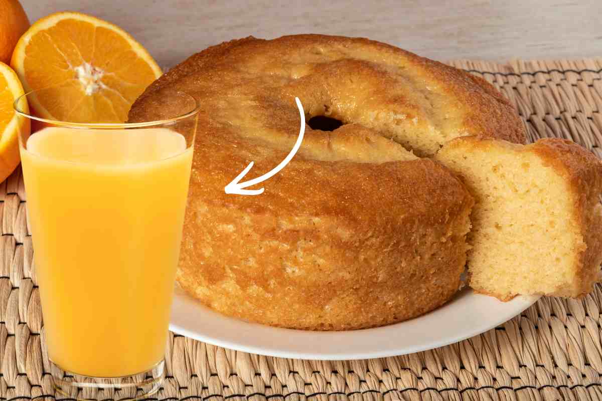 torta all'arancia veloce