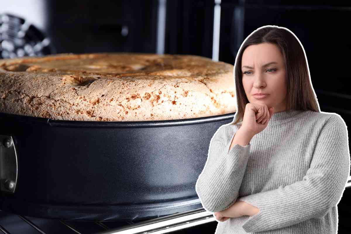 torta alta in forno