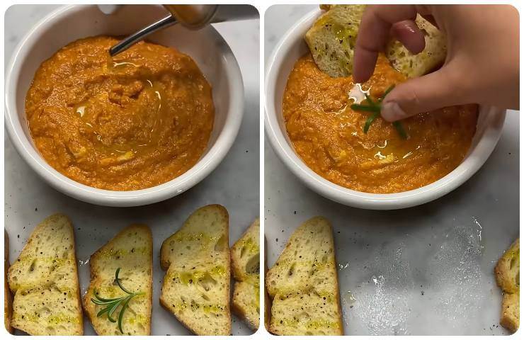 uova pomodoro e pane