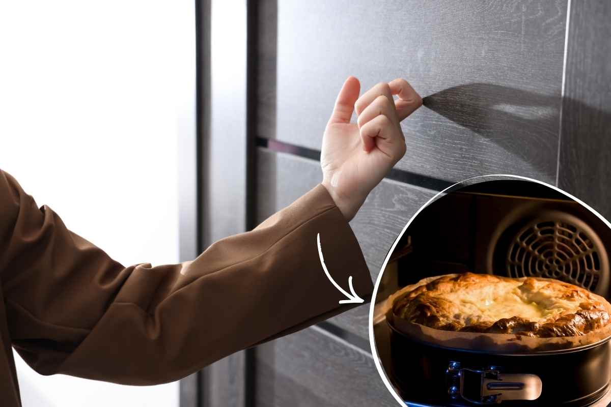 vicini che bussano alla porta per chiedere la torta