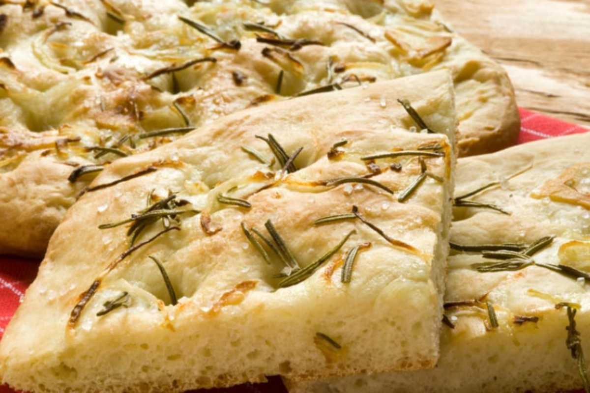pezzi di focaccia