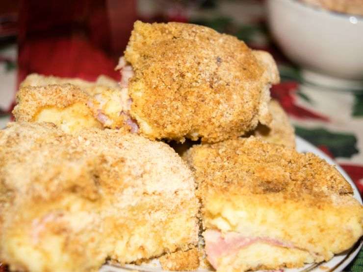 porzioni di gateau di patate