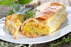 strudel con patate